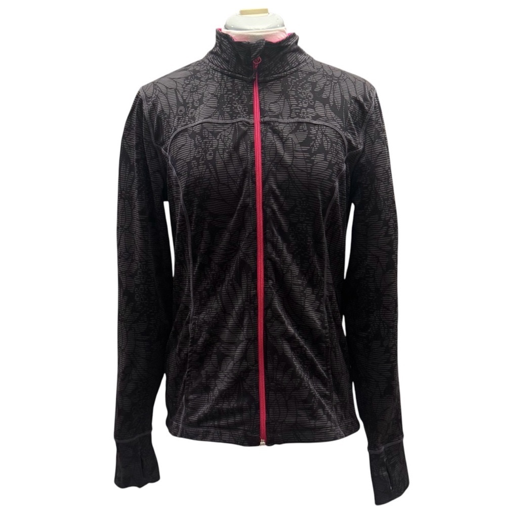 Mondetta Athletic Black and Pink Jacket. Women's size M